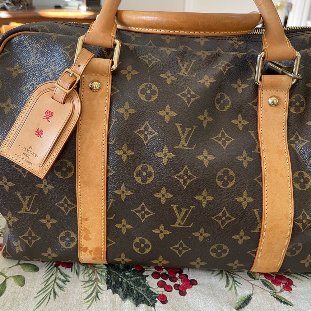 Louis Vuitton Brown Monogram Carryall Boston Travel Bag - Picture 10 of 16